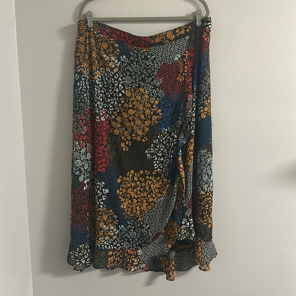 Maurices 1X wrap skirt